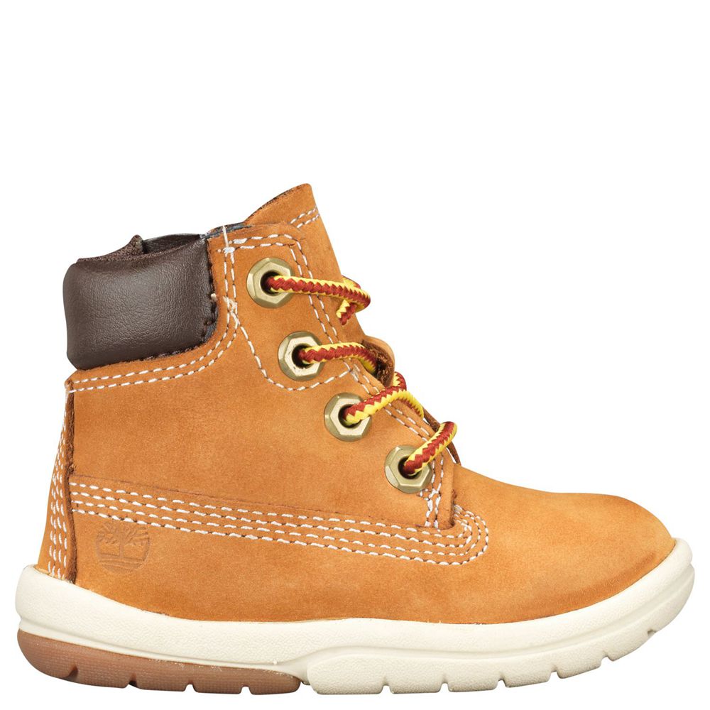 Bota Neve Crianças - Timberland Toddler Toddle Tracks - XWEGR9256 - Marrom